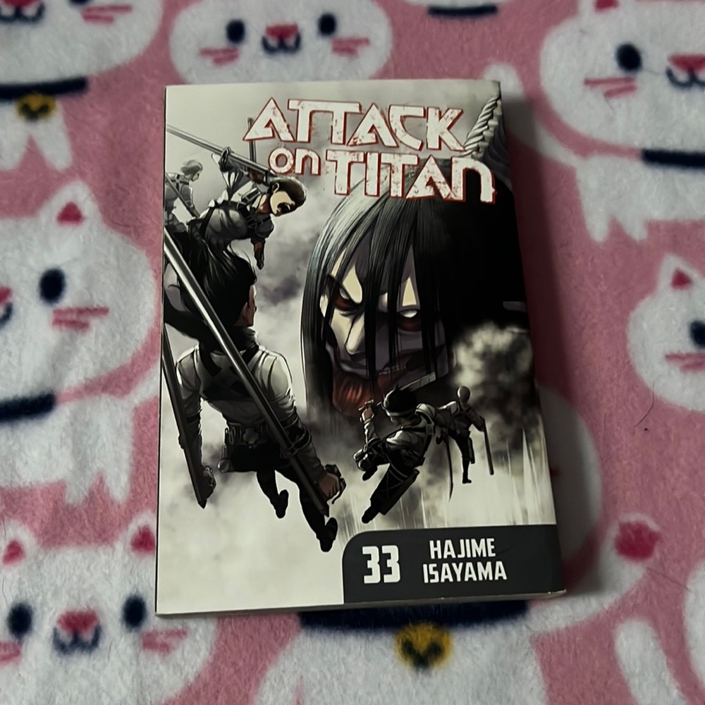 attack on titan manga in good condition